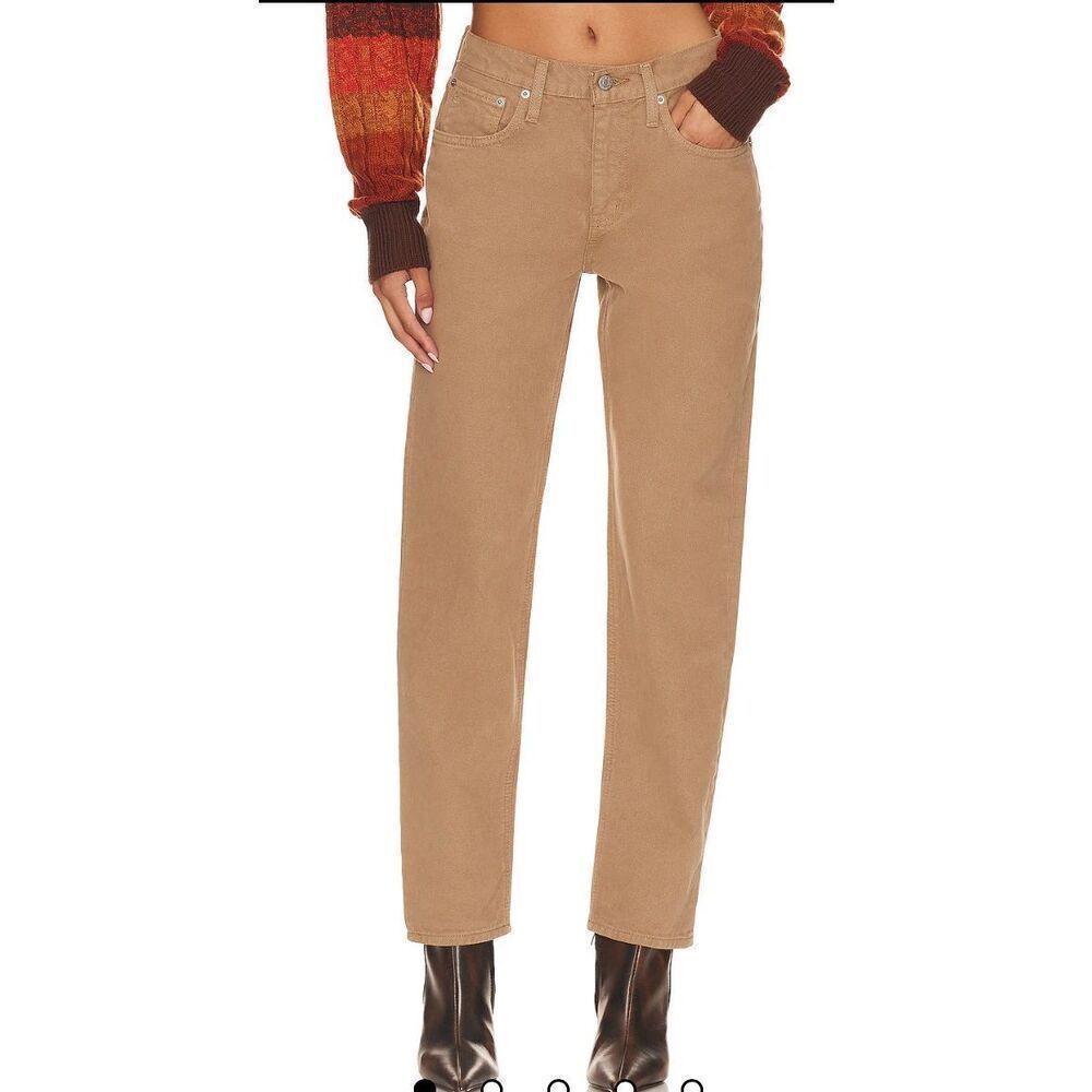 Etica Marlowe Slim Boyfriend in Petrified Oak NWT Size 27